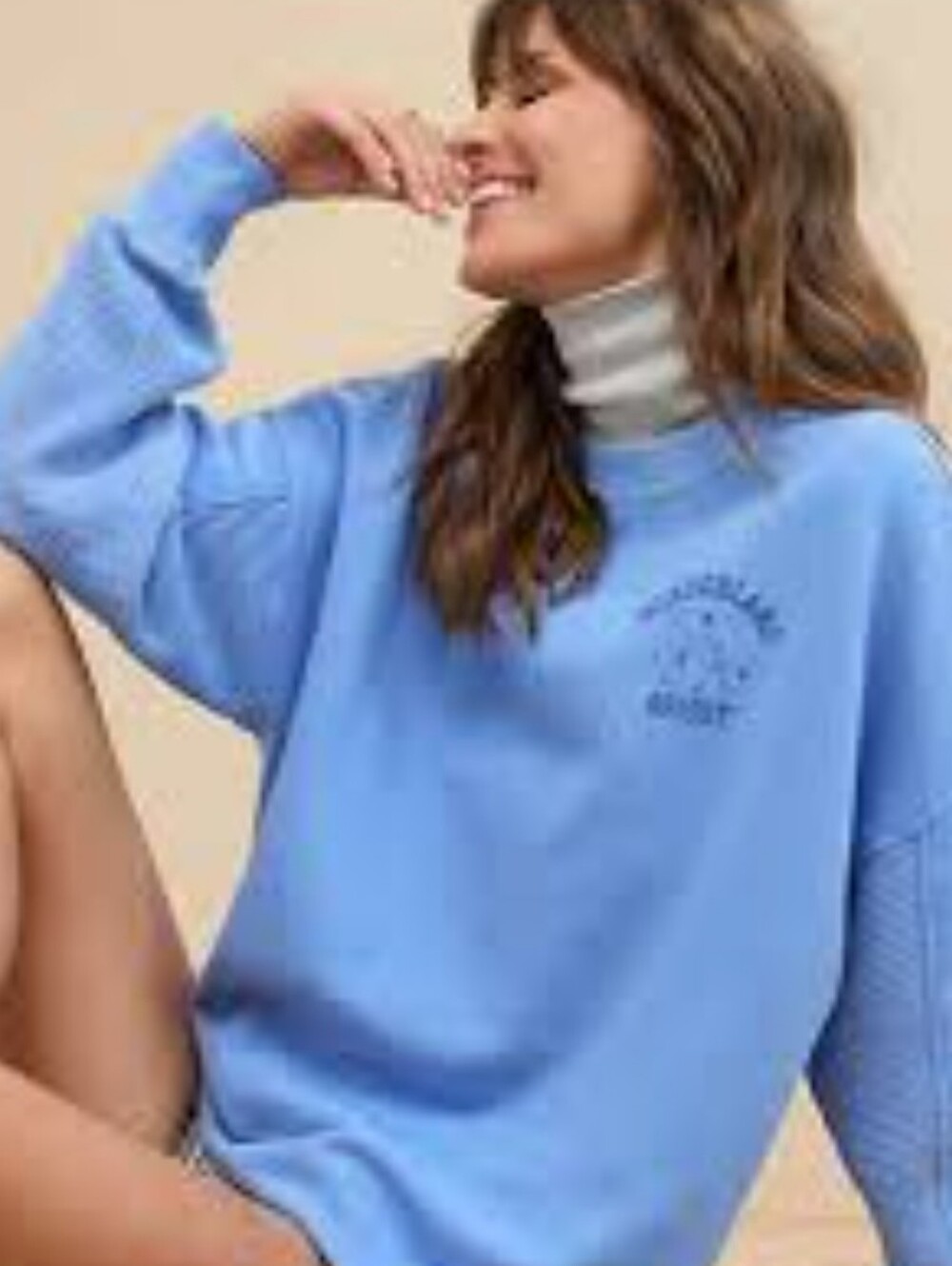 Aerie Women’s Oversized Getaway Sweatshirt Size Med